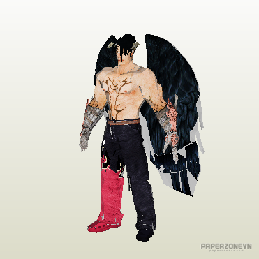 Detail Jin Kazama Devil Nomer 35