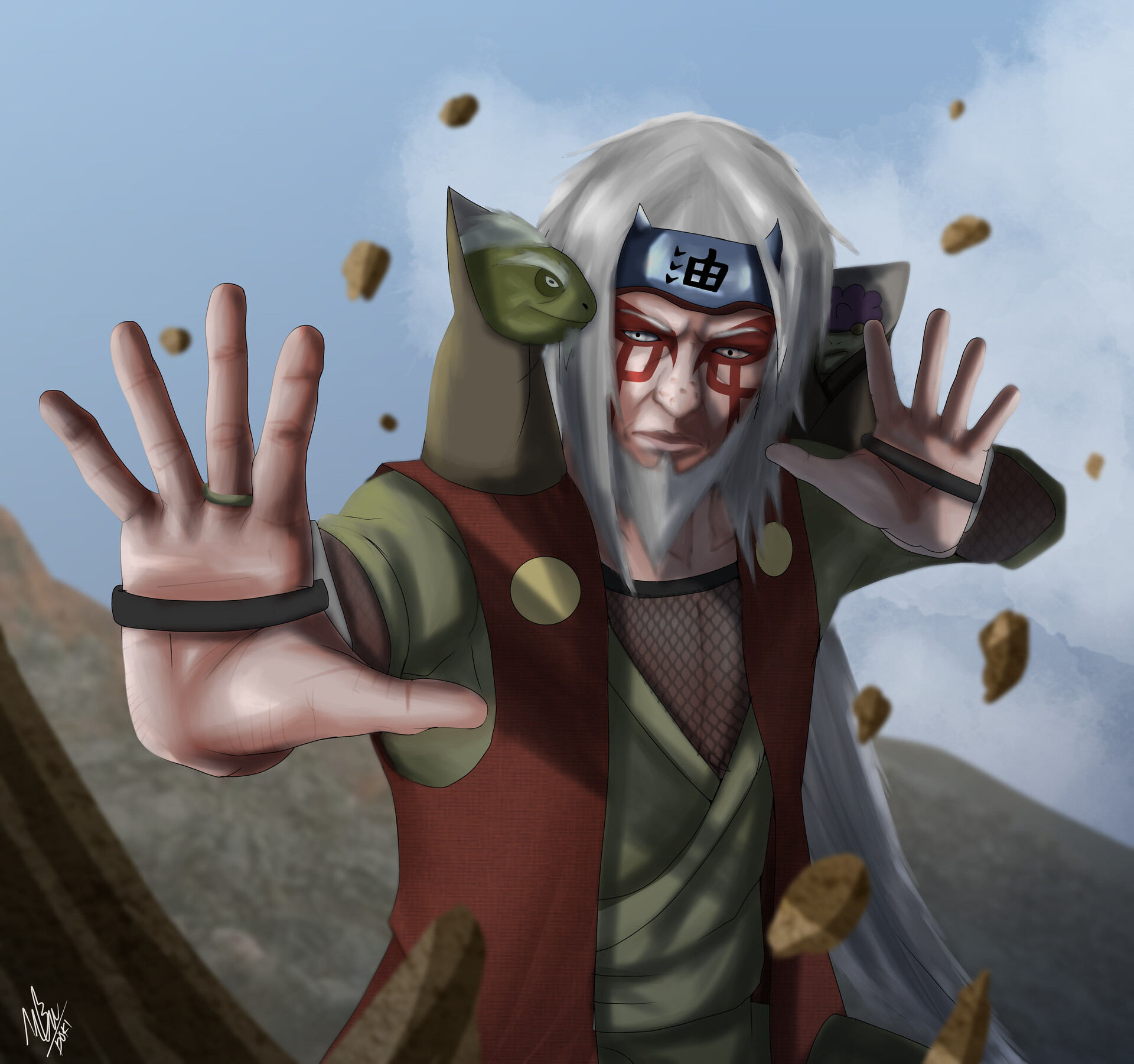 Detail Jiraiya Sage Mode Nomer 21