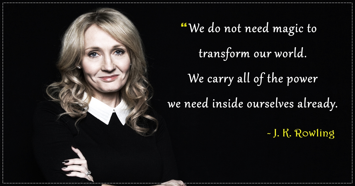 Detail Jk Rowling Quotes About Magic Nomer 25