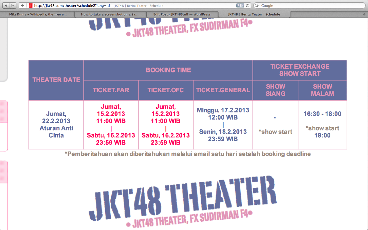 Detail Jkt48 Com Schedule Nomer 43