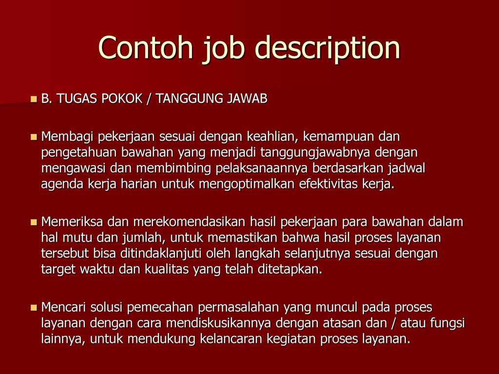 Detail Job Description Contoh Nomer 50
