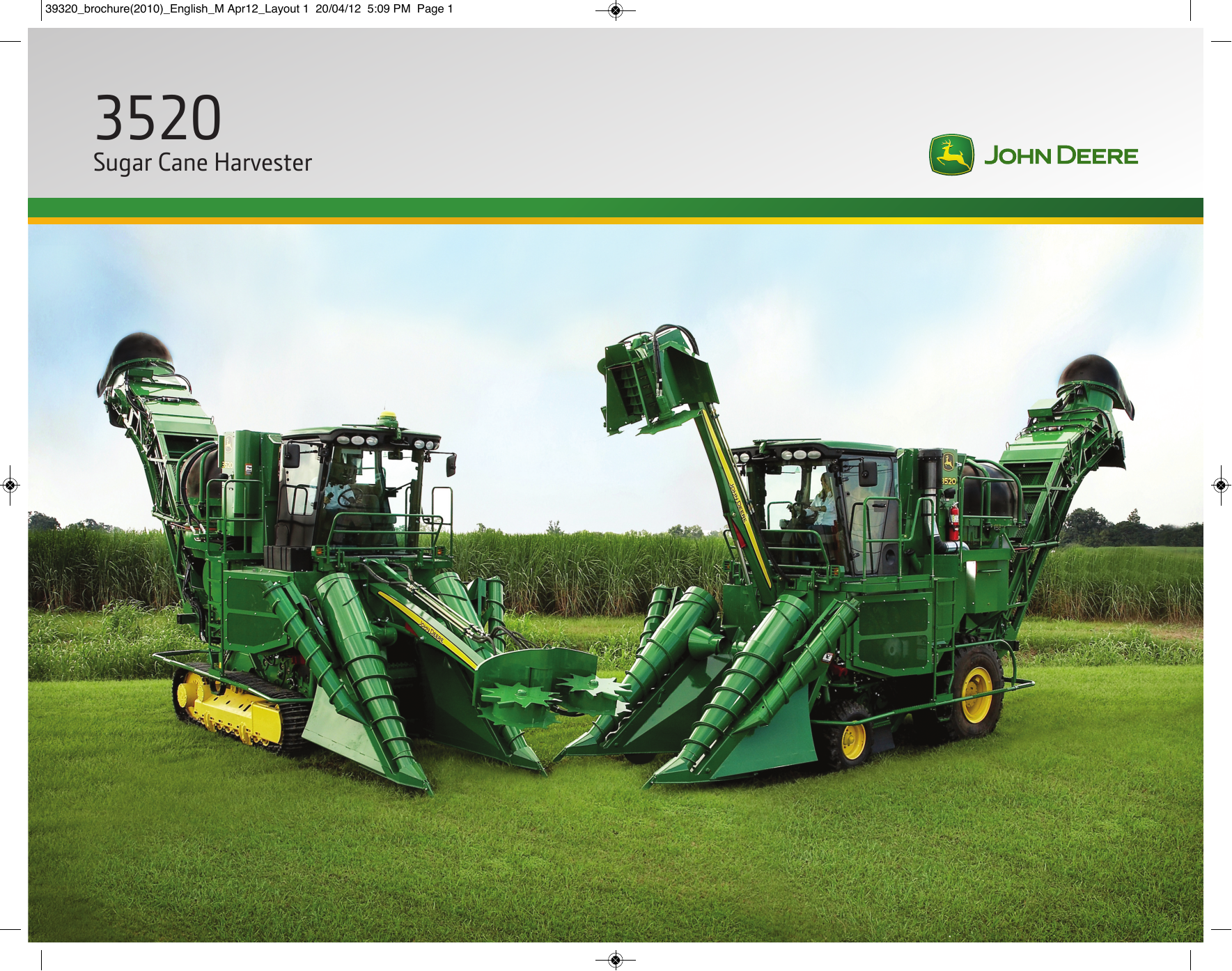 Detail John Deere Sugarcane Harvester Nomer 12