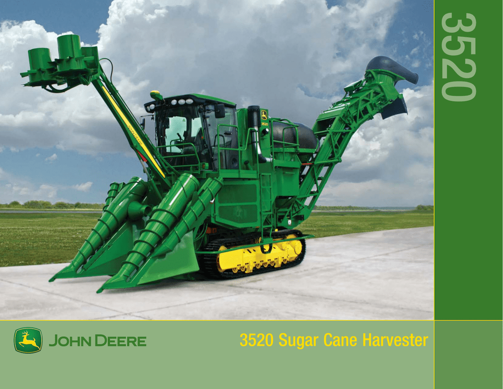 Detail John Deere Sugarcane Harvester Nomer 16