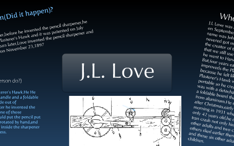 Detail John Lee Love Pencil Sharpener Inventor Nomer 50