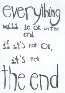 Detail John Lennon Quotes Everything Will Be Okay In The End Nomer 24