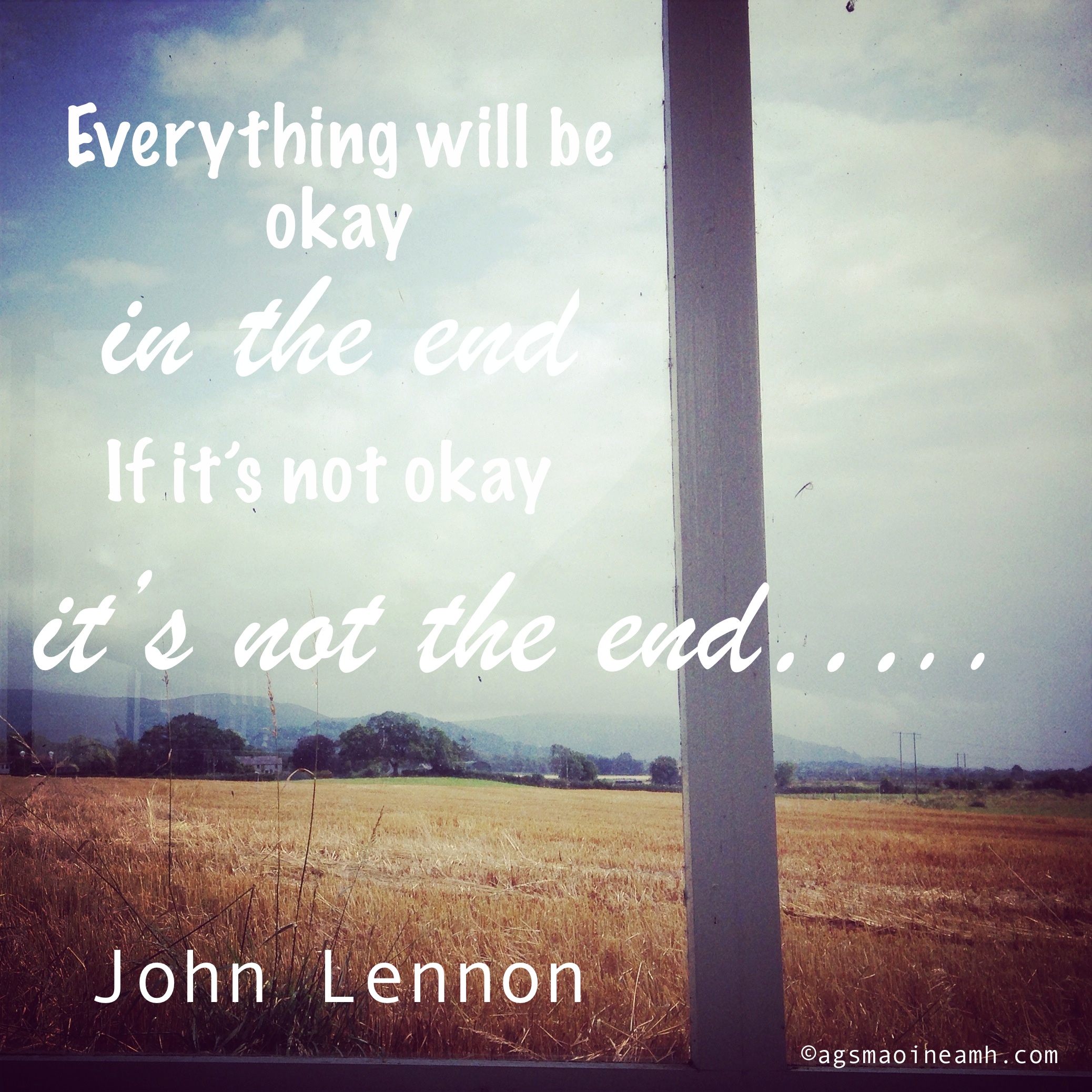Detail John Lennon Quotes Everything Will Be Okay In The End Nomer 37