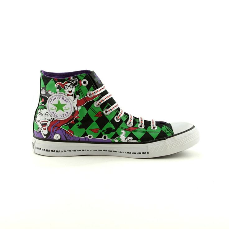 Detail Joker And Harley Quinn Converse Shoes Nomer 31