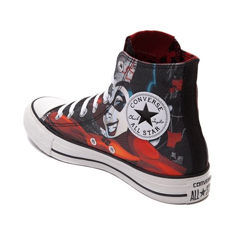 Detail Joker And Harley Quinn Converse Shoes Nomer 7