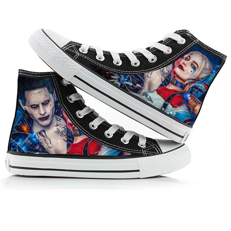 Detail Joker And Harley Quinn Vans Shoes Nomer 32