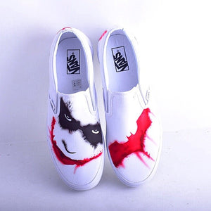 Detail Joker And Harley Quinn Vans Shoes Nomer 39