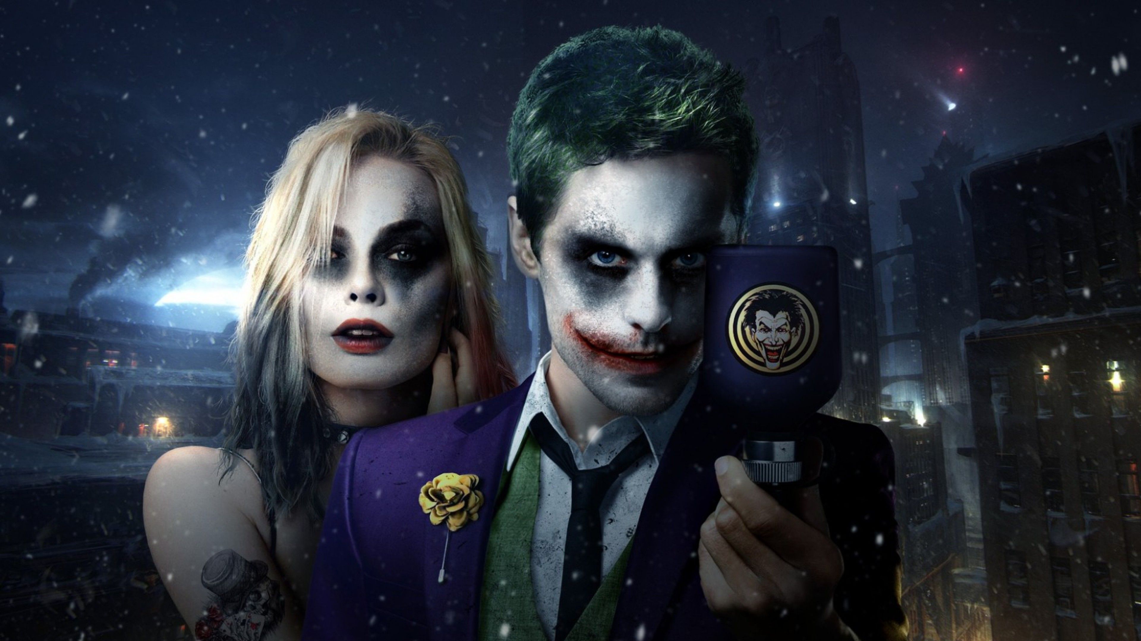 Detail Joker And Harley Wallpaper Nomer 11