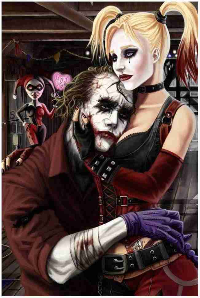 Detail Joker And Harley Wallpaper Nomer 28