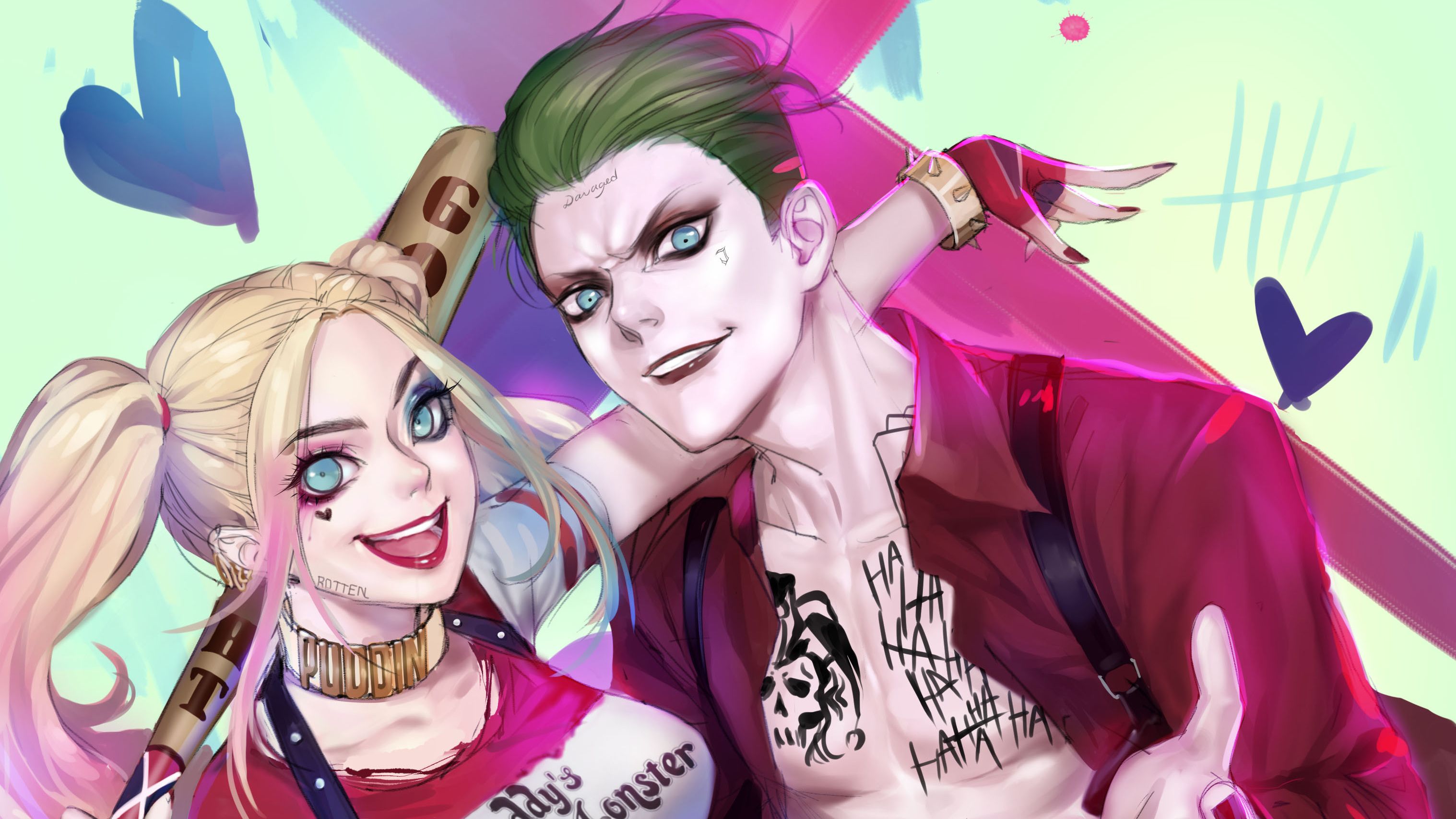 Detail Joker And Harley Wallpaper Nomer 36