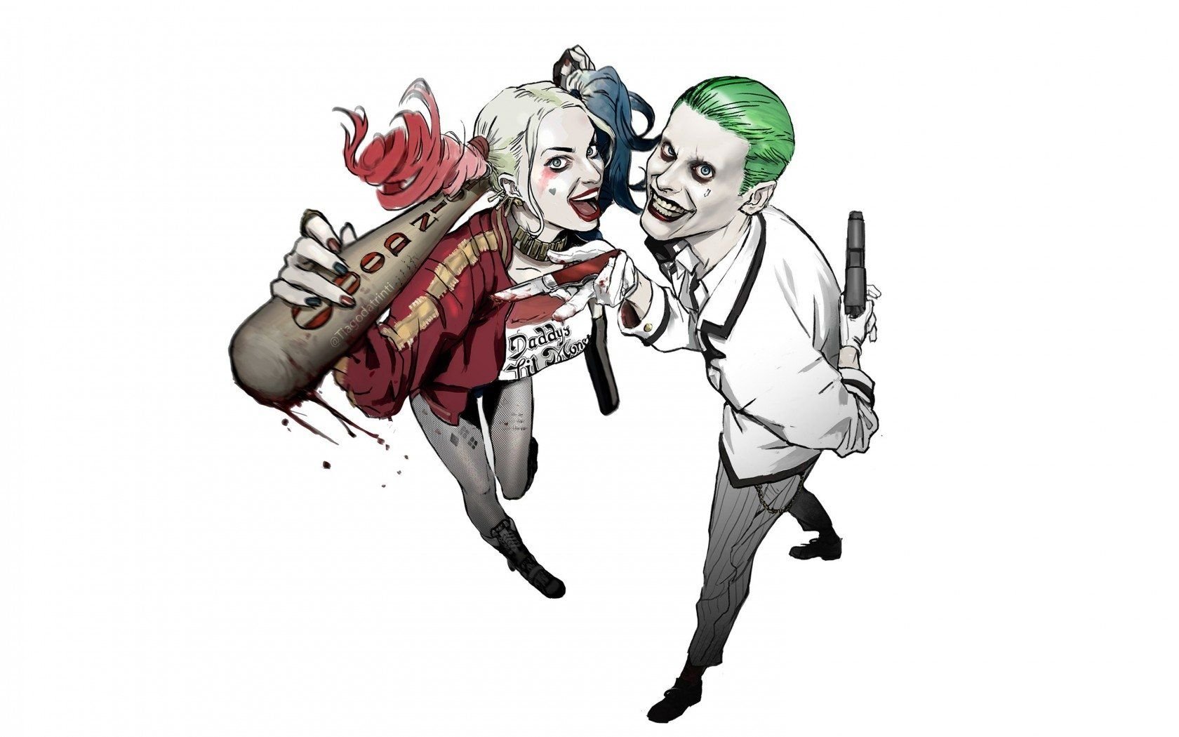 Detail Joker And Harley Wallpaper Nomer 44