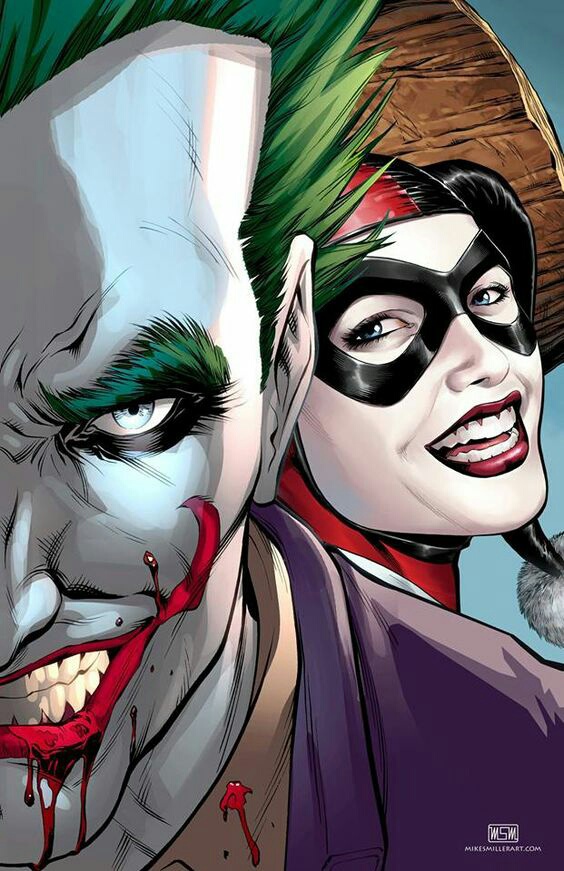 Detail Joker And Harley Wallpaper Nomer 55