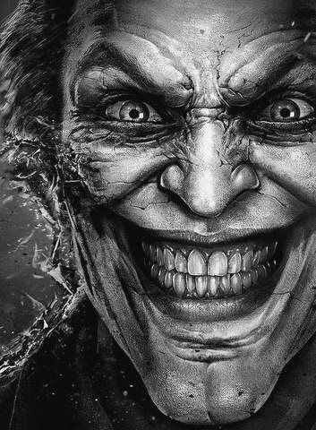 Detail Joker Black And White Nomer 23