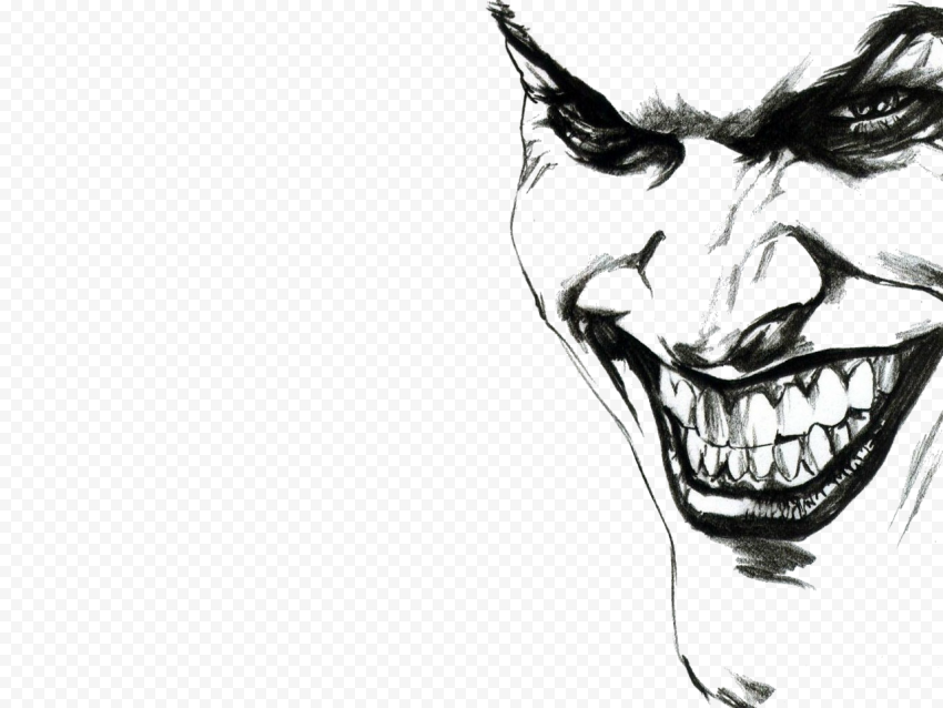 Detail Joker Black And White Nomer 30