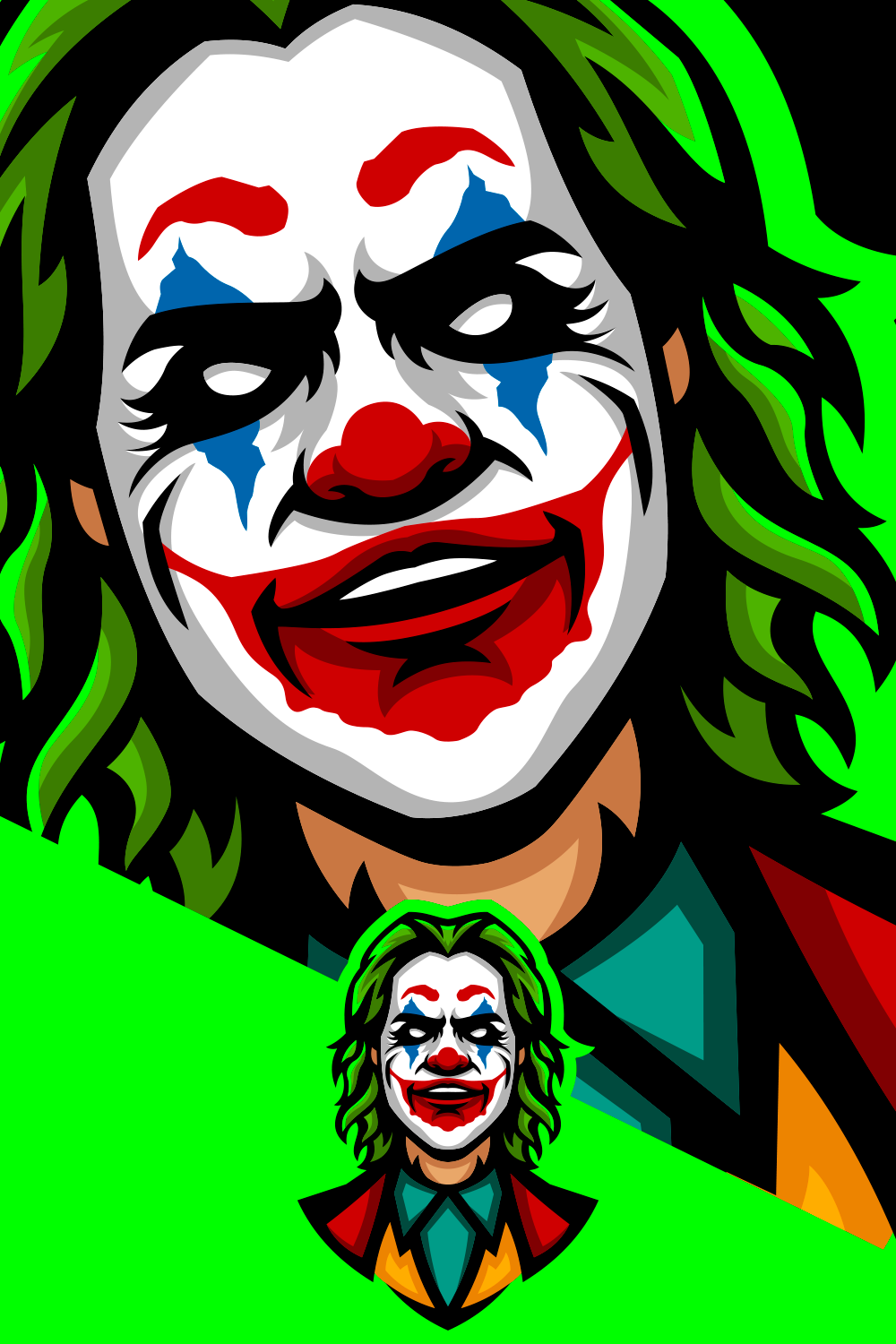 Detail Joker Face Logo Nomer 3