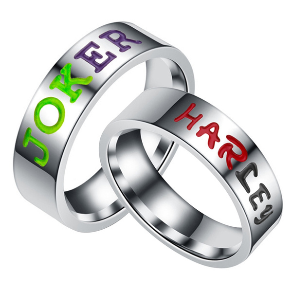 Detail Joker Harley Quinn Wedding Rings Nomer 12