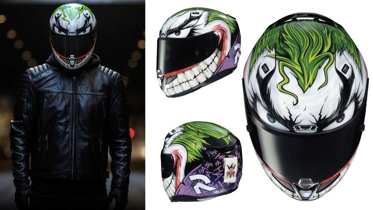 Detail Joker Motorcycle Helmets Nomer 41