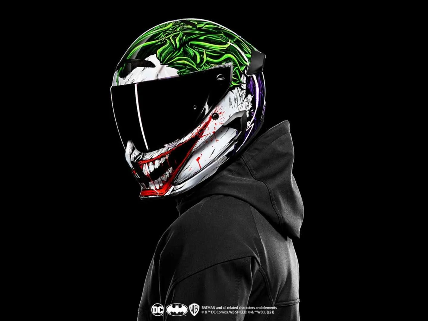 Detail Joker Motorcycle Helmets Nomer 6