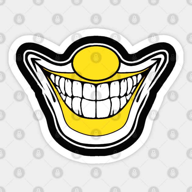 Detail Joker Smile Sticker Nomer 15