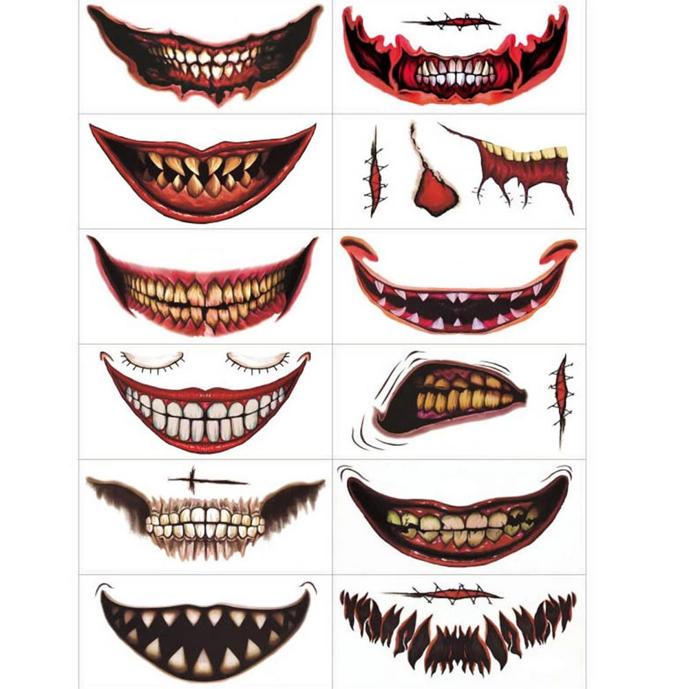 Detail Joker Smile Sticker Nomer 26