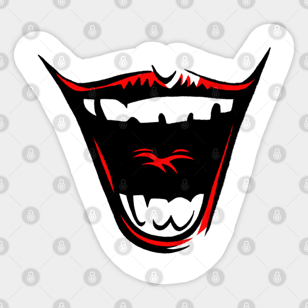 Detail Joker Smile Sticker Nomer 40