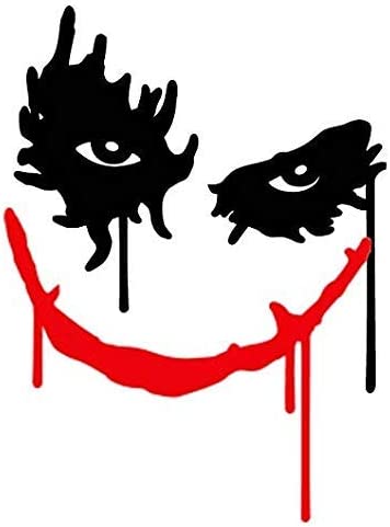 Detail Joker Smile Sticker Nomer 9