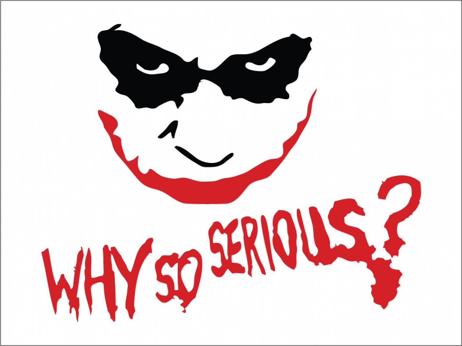 Detail Joker Why So Serious Wallpaper Nomer 11