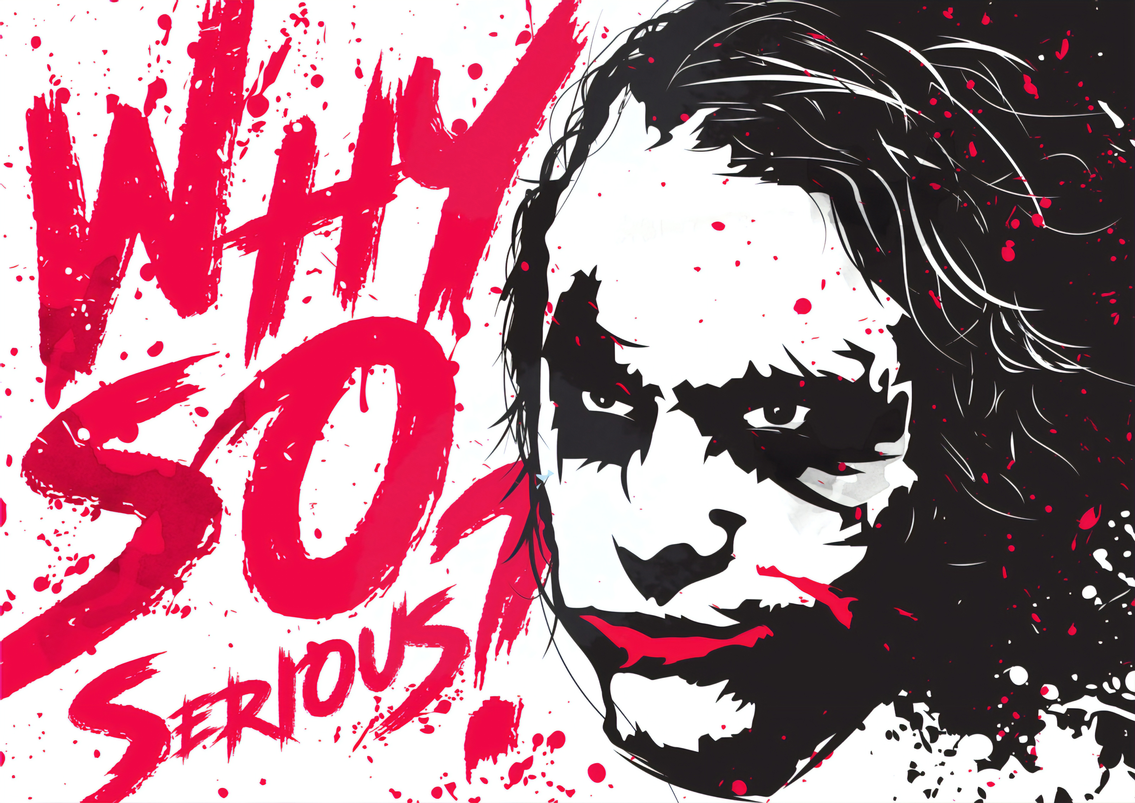 Detail Joker Why So Serious Wallpaper Nomer 29