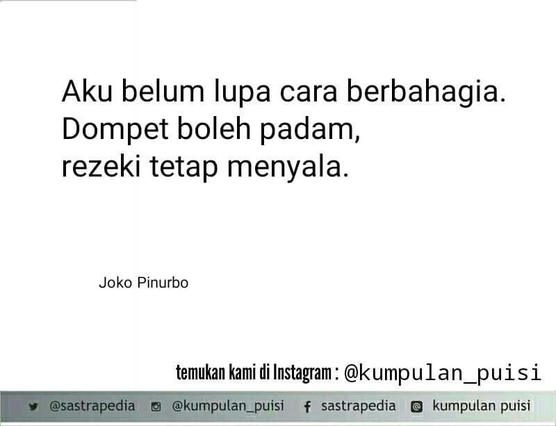 Detail Joko Pinurbo Puisi Nomer 6