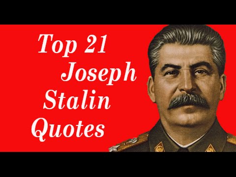 Detail Josef Stalin Quotes Nomer 31