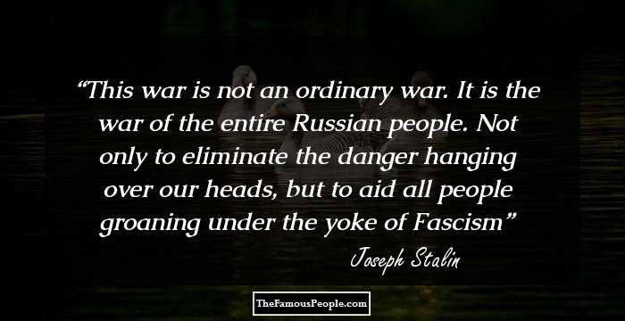 Detail Josef Stalin Quotes Nomer 51