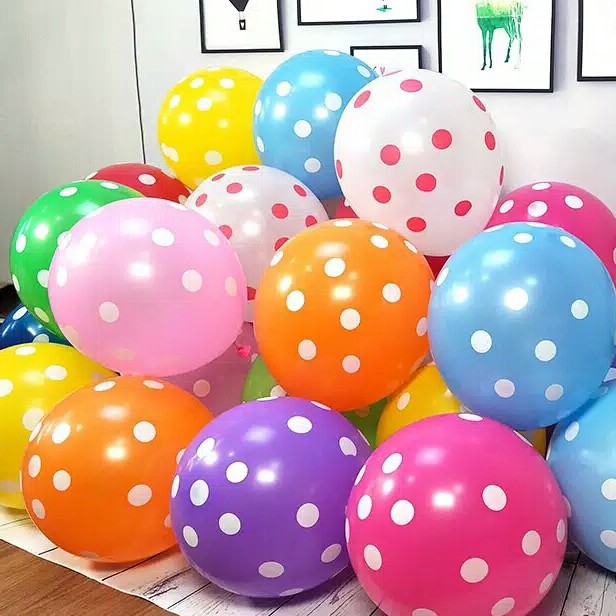 Detail Jual Balon Polkadot Nomer 3