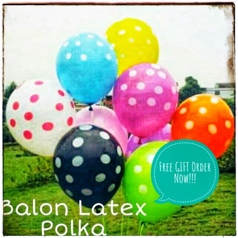 Detail Jual Balon Polkadot Nomer 33