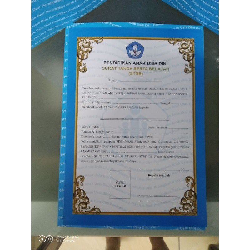 Detail Jual Blangko Ijazah Kosong Nomer 3