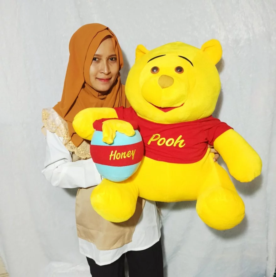 Detail Jual Boneka Winnie The Pooh Jumbo Nomer 37