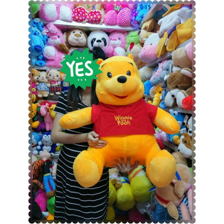 Detail Jual Boneka Winnie The Pooh Jumbo Nomer 40