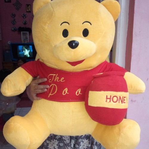 Detail Jual Boneka Winnie The Pooh Jumbo Nomer 44