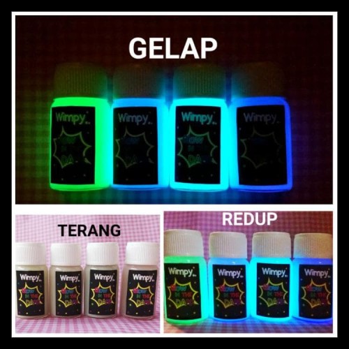 Jual Cat Glow In The Dark Murah - KibrisPDR