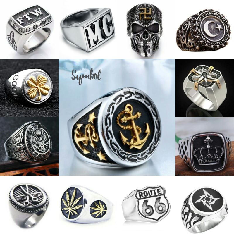 Detail Jual Cincin Tengkorak Nomer 43