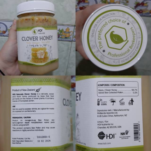 Detail Jual Clover Honey Nomer 10