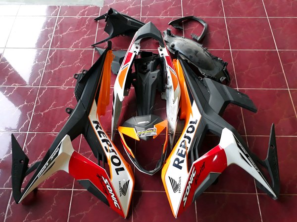 Detail Jual Cover Body Honda Sonic Nomer 37