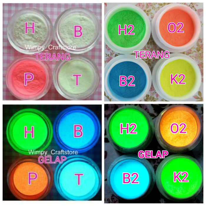 Detail Jual Glow In The Dark Paint Nomer 3