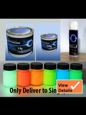 Detail Jual Glow In The Dark Paint Nomer 10