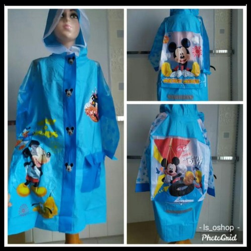 Detail Jual Jas Hujan Anak Karakter Nomer 56