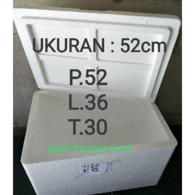 Detail Jual Kotak Styrofoam Nomer 45