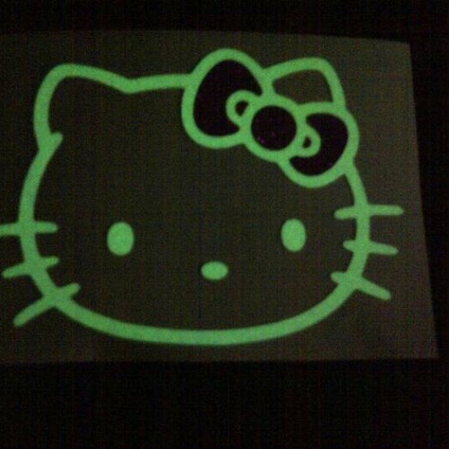 Detail Jual Sticker Glow In The Dark Nomer 36