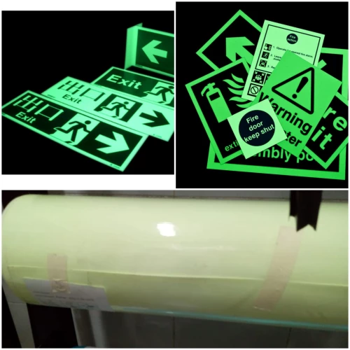 Detail Jual Sticker Glow In The Dark Nomer 48